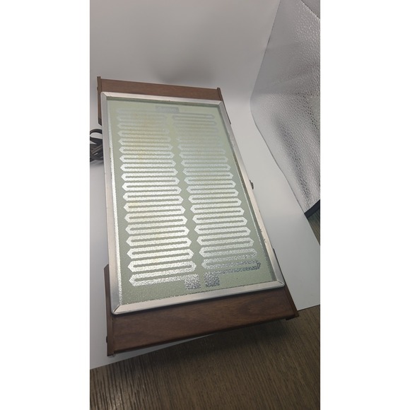 Salton Other - 1970s Salton Hot Tray Special Model H-910 Food Warmer Glass Top *TESTED WORKS*